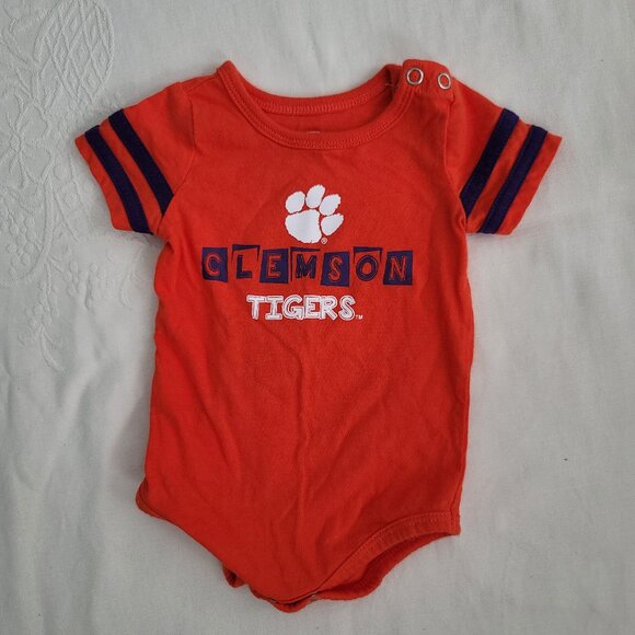 Clemson Tigers Romper 0-3 Months, Nice Condition - Picture 1 of 3